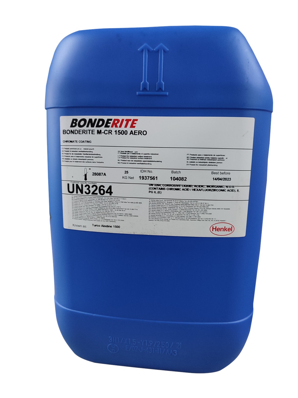 Aerosem Kimya - BONDERITE M-CR 1500 AERO