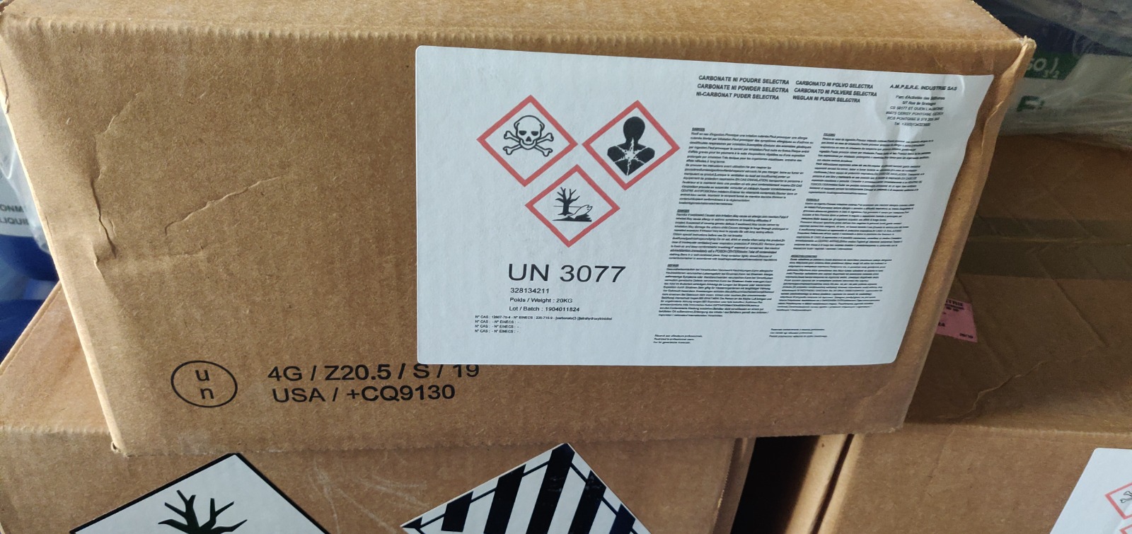 Aerosem Kimya - nikel karbonat