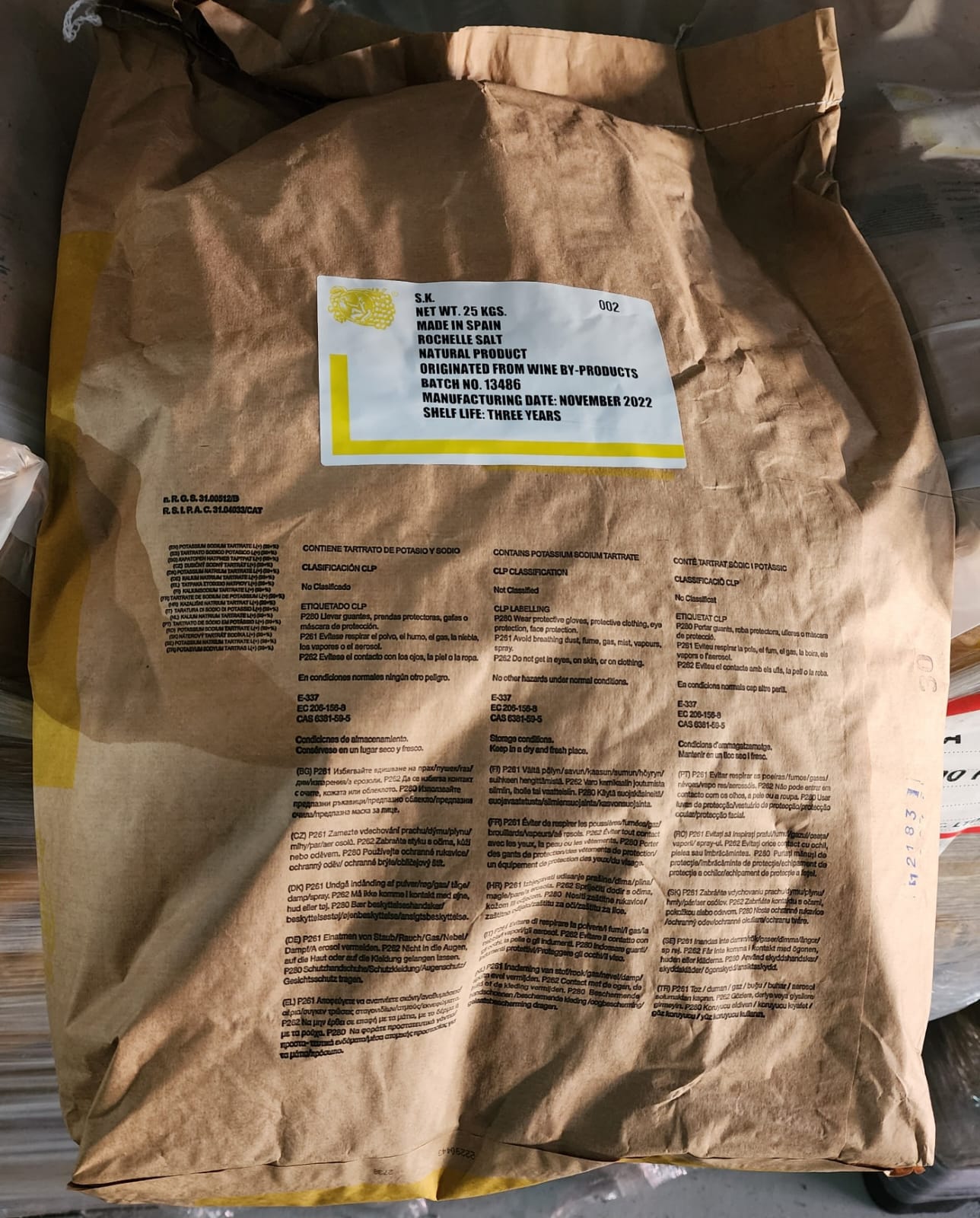 Aerosem Kimya - potasyum sodyum tartarat